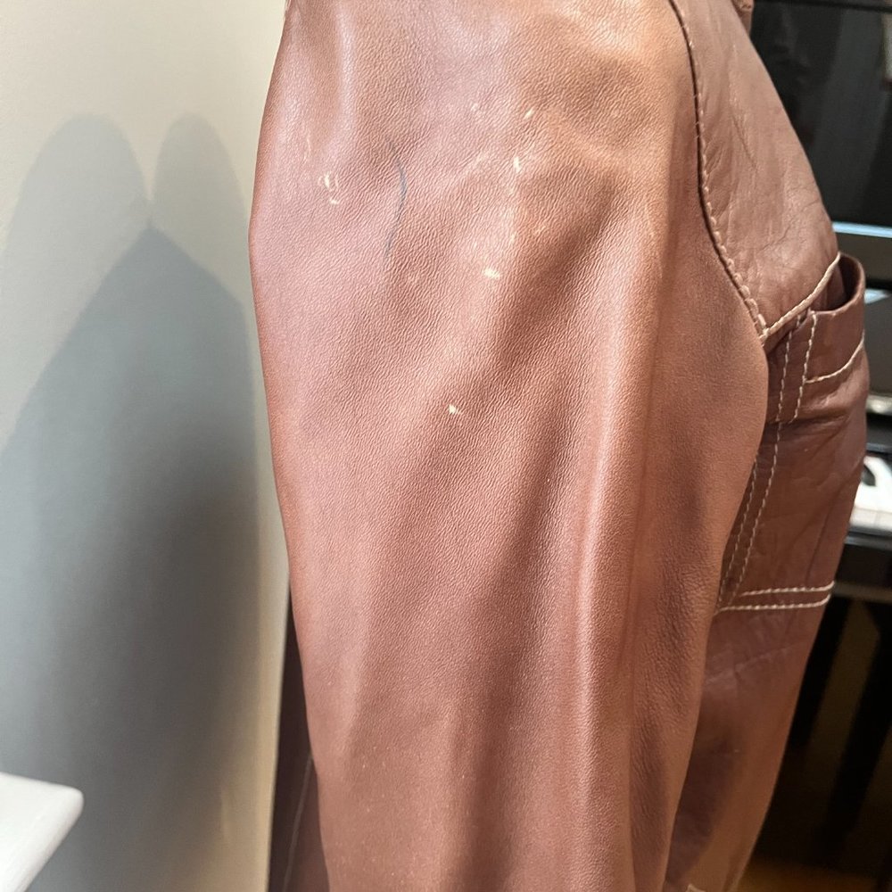 Vintage Danier Leather Jacket, Size Small Petite - Picture 9 of 9